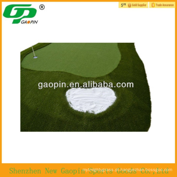 Mini-golfe ao ar livre interior verde, mini golfe putting green